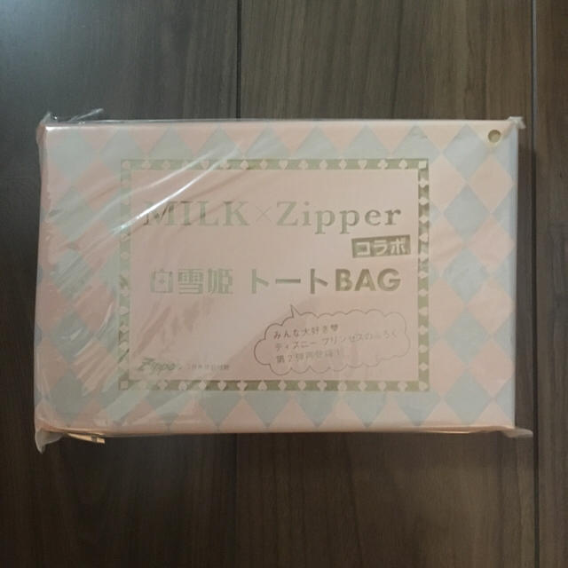 MILK - 【新品】Zipper付録 白雪姫×MILKミニトートバッグの通販 by