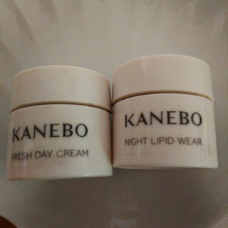 カネボウ(Kanebo)のKANEBO フレッシュデイクリーム&ナイトクリーム sampleサイズセット(フェイスクリーム)