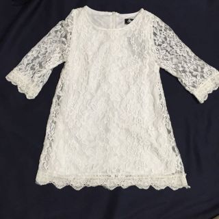 新品 女児 レースワンピース(ワンピース)