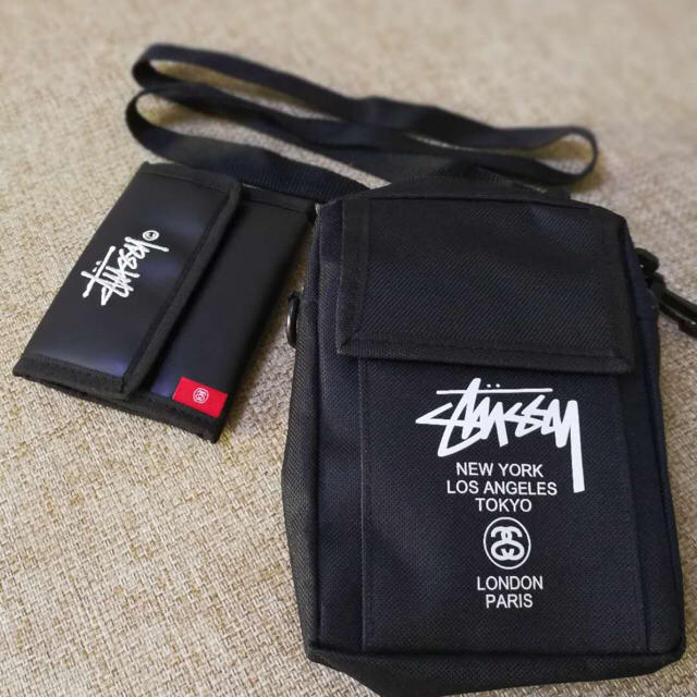 STUSSY(ステューシー)の新品 stussy ウォレット &ポーチセット価格 レディースのファッション小物(ポーチ)の商品写真