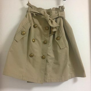 バーバリーブルーレーベル(BURBERRY BLUE LABEL)の正規品 BURBERRY BLUELABEL トレンチスカート(ひざ丈スカート)