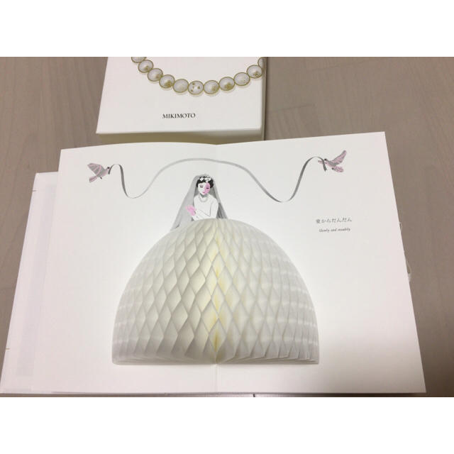 MIKIMOTO(ミキモト)の未使用♡MIKIMOTO リングケース  リングピロー 絵本型   レディースのアクセサリー(リング(指輪))の商品写真