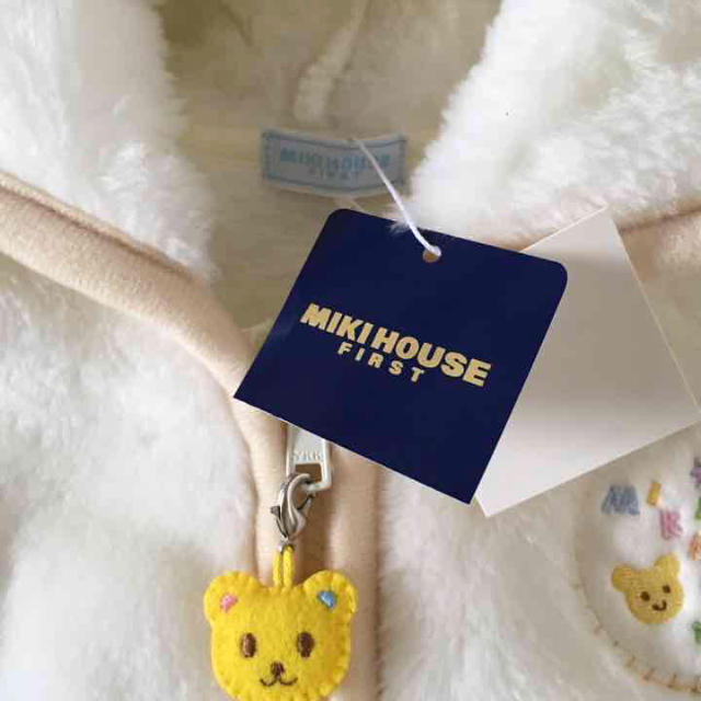 ミキハウス♡ポンチョ キッズ/ベビー/マタニティのベビー服(~85cm)(ジャケット/コート)の商品写真