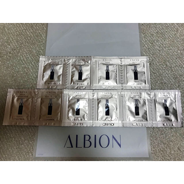 ALBION(アルビオン)の※ララ姫様専用 【アルビオン】エクシア 美容液10包 コスメ/美容のキット/セット(サンプル/トライアルキット)の商品写真