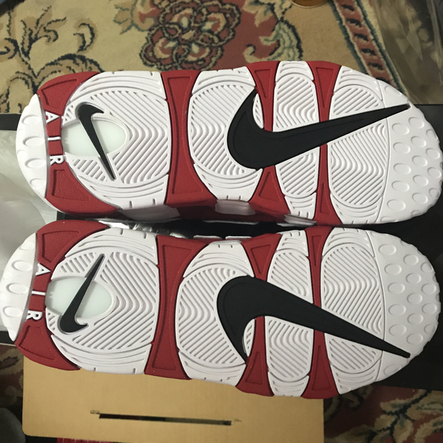 Supreme - supreme NIKE more uptempo モアテン 29.5 赤の通販 by i's