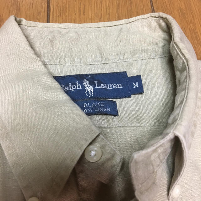 Ralph Lauren(ラルフローレン)のリネン100%のラルフローレンシャツ メンズのトップス(Tシャツ/カットソー(七分/長袖))の商品写真