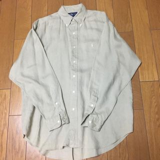 ラルフローレン(Ralph Lauren)のリネン100%のラルフローレンシャツ(Tシャツ/カットソー(七分/長袖))