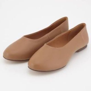 スライ(SLY)のLEATHER FLAT PUMPS Lサイズ SLY 新品未使用タグ付き(ハイヒール/パンプス)