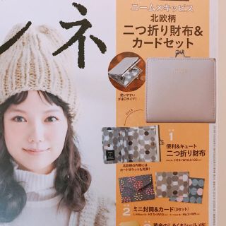 タカラジマシャ(宝島社)のリンネル2月号 付録のみ 財布(ファッション)