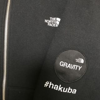 THE NORTH FACE ノースフェイス パーカー GRAVITY 白馬限定 スーベニア 霜降り スウェットパーカー HAKUBA SOUVENER HOODIE 2019年モデル ミックスグレー M トップス フーディー 【メンズ】【美品】