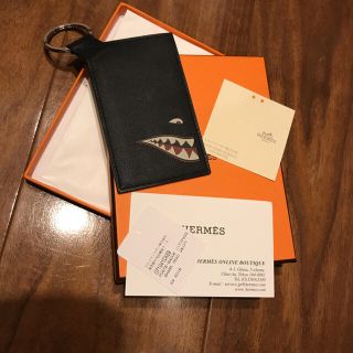 Hermes - 正規品 プレミア エルメス シティパス シャーク カードケース