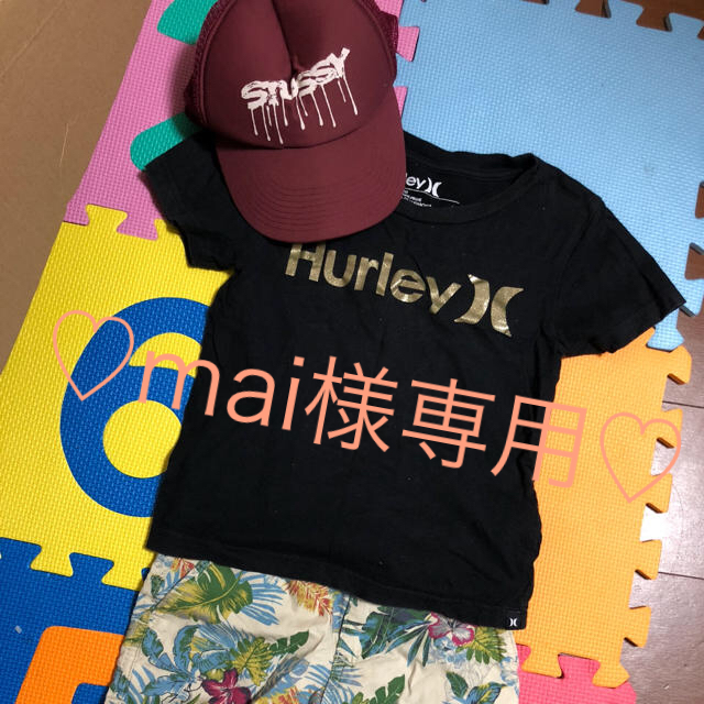 Hurley(ハーレー)の♡Hurley XキッズTシャツ♡ キッズ/ベビー/マタニティのキッズ服男の子用(90cm~)(Tシャツ/カットソー)の商品写真