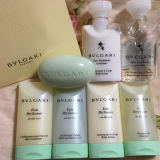 ブルガリ(BVLGARI)のブルガリ アメニティ7点セット 【袋付き】(シャンプー)