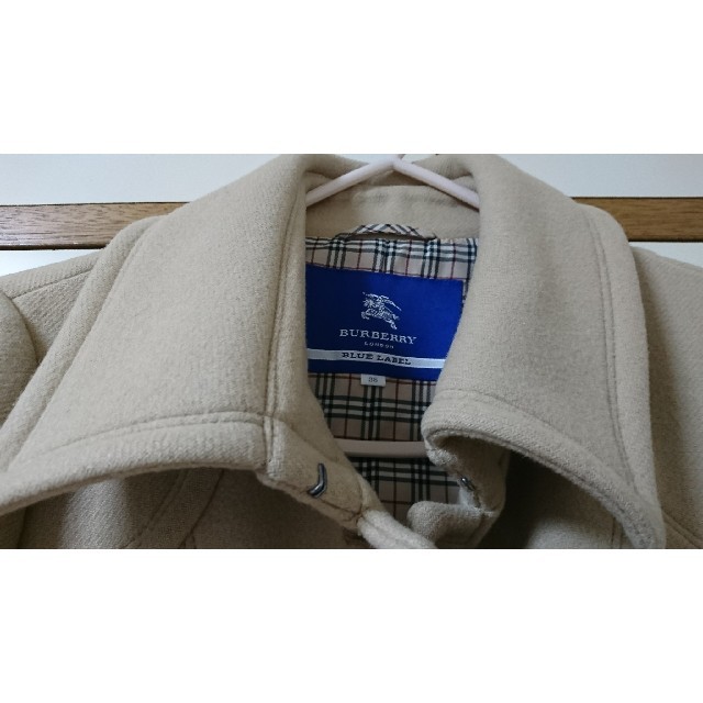 BURBERRY BLUE LABEL(バーバリーブルーレーベル)の【mee.様専用】BURBERRY BLUE LABELコート38 レディースのジャケット/アウター(ロングコート)の商品写真