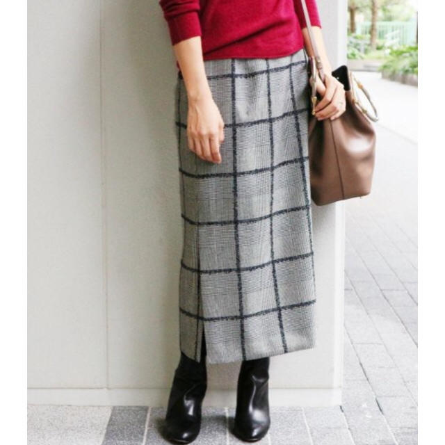 IENA - IENA チェックカラータイトスカートの通販 by maru's shop｜イエナならラクマ