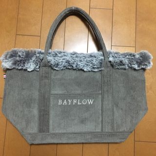 ベイフロー(BAYFLOW)のロゴトート(トートバッグ)