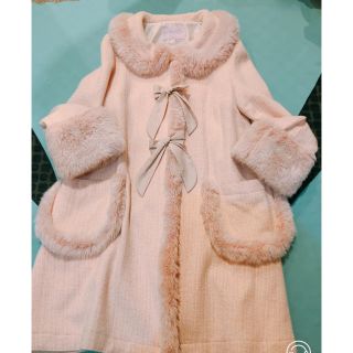 ミルク(MILK)の【♡今週まで売り切る♡さま専用】MILK シンデレラコート ピンク お買得(ロングコート)