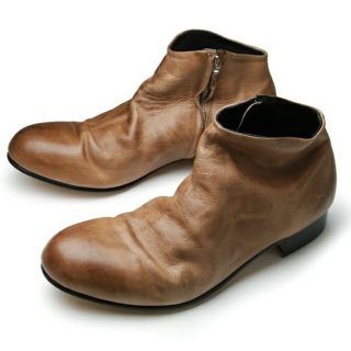 パドローネ(PADRONE)のPADRONE
SIDE ZIP SHORT BOOTS(ブーツ)