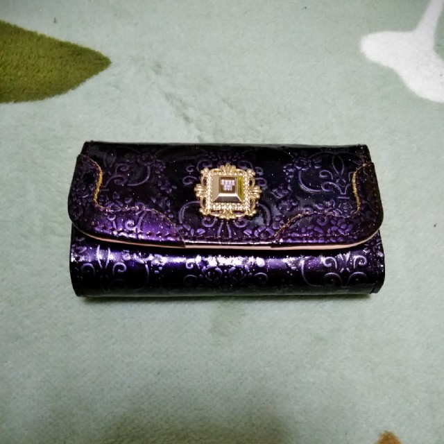 ANNA SUI(アナスイ)の値下げ新品★送料無料★アナスイ★箱付★キーケース★紫♪ レディースのファッション小物(キーケース)の商品写真