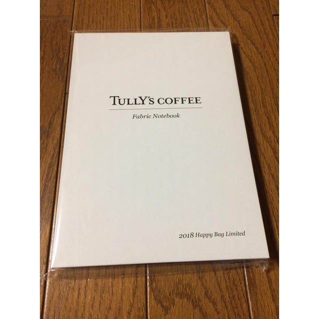 TULLY'S COFFEE(タリーズコーヒー)のタリーズ 2018福袋 ファブリックノート インテリア/住まい/日用品の文房具(ノート/メモ帳/ふせん)の商品写真