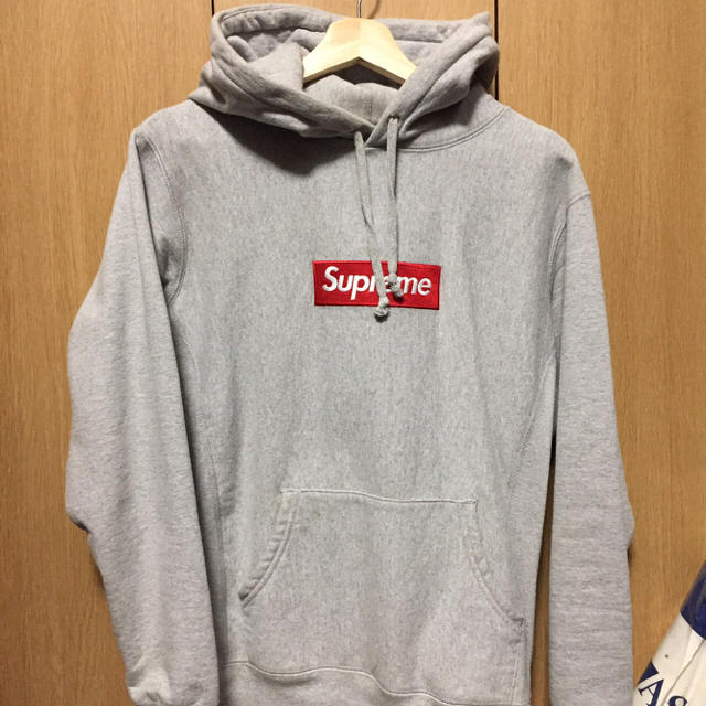 Sサイズ 14aw supreme box logo pullover パーカー