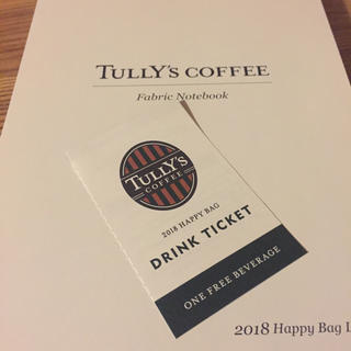 タリーズコーヒー(TULLY'S COFFEE)のタリーズノート&コーヒーチケット(ノート/メモ帳/ふせん)
