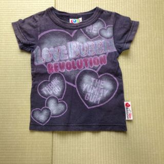 ラブレボリューション(LOVE REVOLUTION)のラブレボリューション半袖Tシャツ☆送料無料90センチ(Tシャツ/カットソー)