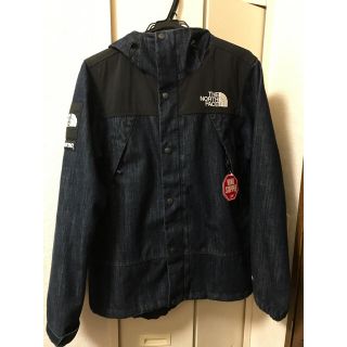 シュプリーム(Supreme)の美品 国内正規品 Supreme Dot Shot Denim Jacket M(マウンテンパーカー)