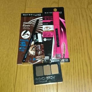 メイベリン(MAYBELLINE)の【未開封】メイベリン マスカラ、アイブロウ、アイライナー、ネイル(コフレ/メイクアップセット)