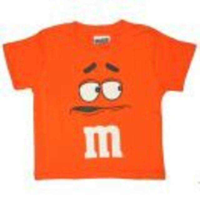m&mエムアンドエムズベイビーTシャツオレンジ半袖丸首子供服100サイズチカーノ | フリマアプリ ラクマ