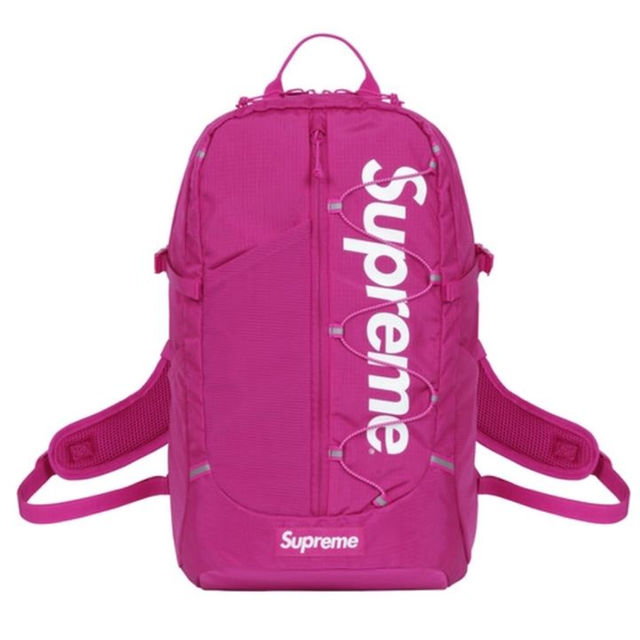 supreme backpack magenta
