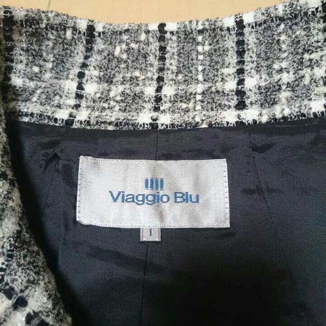 VIAGGIO BLU(ビアッジョブルー)のViaggioBluコート美品 レディースのジャケット/アウター(ノーカラージャケット)の商品写真