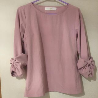 トッコ(tocco)のtocco ♡ 袖リボンブラウス(シャツ/ブラウス(長袖/七分))