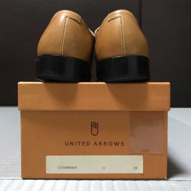 UNITED ARROWS(ユナイテッドアローズ)のユナイテッドアローズ ストレートチップ ドレスシューズ 外羽式 メンズの靴/シューズ(ドレス/ビジネス)の商品写真