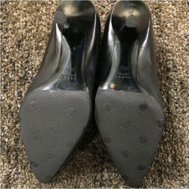 Gucci(グッチ)の【まや様専用】　グッチ　ショートブーツ　黒　レザー（36204） レディースの靴/シューズ(ブーツ)の商品写真