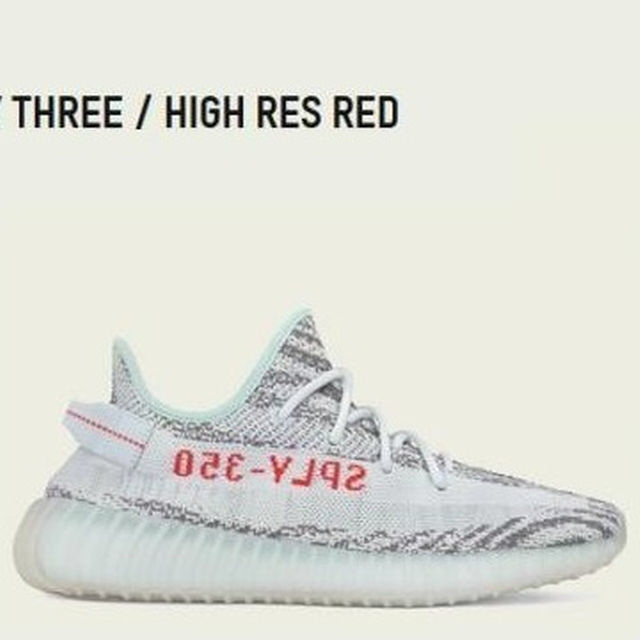 adidas(アディダス)の国内 28cm YEEZY BOOST 350 V2 BlueTint メンズの靴/シューズ(スニーカー)の商品写真