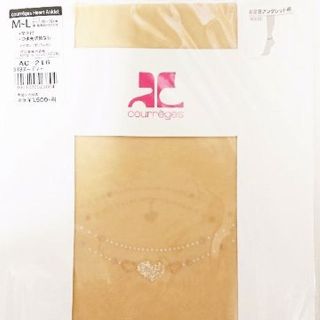 クレージュ(Courreges)の特価!!新品☆クレージュ☆アンクレット柄ストッキング グンゼ(タイツ/ストッキング)