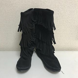 ミネトンカ(Minnetonka)のミネトンカ フリンジブーツ(ブーツ)