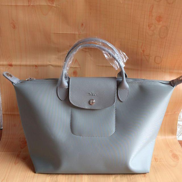 LONGCHAMP - ロンシャン ルプリアージュ ネオ トートバッグ グレー Mサイズの通販 by 美品♪お買い得品's shop