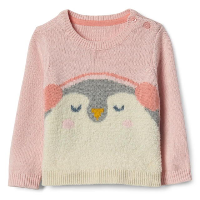 babyGAP(ベビーギャップ)の新品タグ付き GAP クールネックセーター キッズ/ベビー/マタニティのベビー服(~85cm)(ニット/セーター)の商品写真