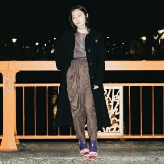 マザー(mother)の【2.8万新品未使用】mother ELMO NUBUCK PANTS パンツ (カジュアルパンツ)