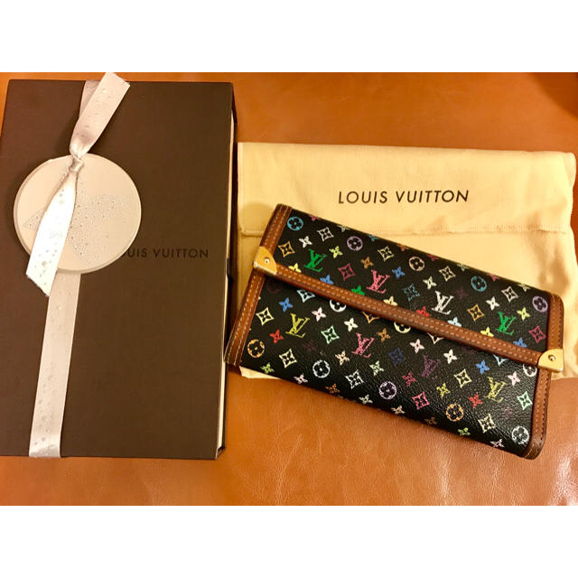 LOUIS VUITTON(ルイヴィトン)のヤブ様専用m(_ _)mヴィトン マルチカラー 長財布 レディースのファッション小物(財布)の商品写真