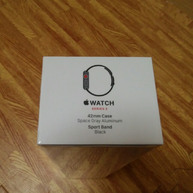 Apple Watch(アップルウォッチ)のApple Watch Series 3（GPS + Cellularモデル） スマホ/家電/カメラのスマホアクセサリー(その他)の商品写真