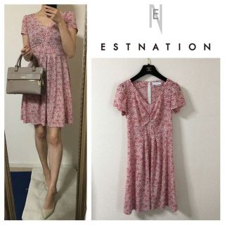 エストネーション(ESTNATION)の2万円購入で同封無料プレゼント💓(ひざ丈ワンピース)