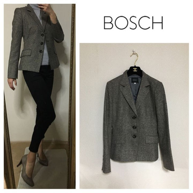 BOSCH(ボッシュ)のボッシュ✨定番✨ウールジャケット✨ レディースのジャケット/アウター(テーラードジャケット)の商品写真