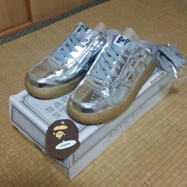 A BATHING APE(アベイシングエイプ)のBAPE ｼｭｰﾃｨﾝｸﾞｽﾀ 24.5cm エイプ レディースの靴/シューズ(スニーカー)の商品写真