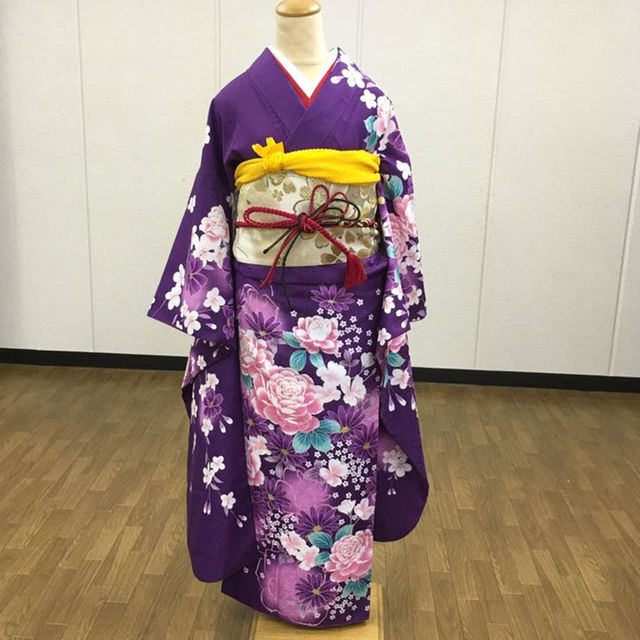 お値下げしました成人式振袖紫着物のみ - 振袖 お値下げしました成人式振袖紫着物のみ - 振袖