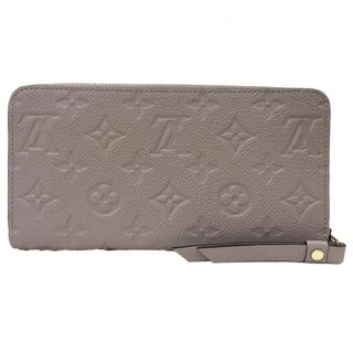 ルイヴィトン(LOUIS VUITTON)の美品♡アンプラント♡グレージュ♡ヴィトン♡長財布(財布)