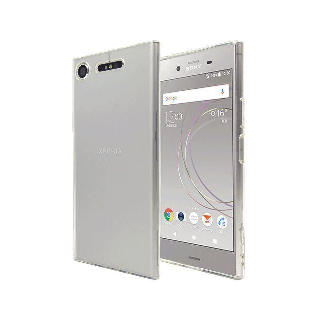 XPERIA XZ1 ソフトケース クリアケース ストラップホール ケース スマホ/家電/カメラのスマホアクセサリー(Androidケース)の商品写真