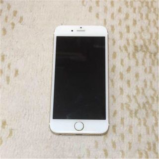 アップル(Apple)のdocomo iPhone6 64G ゴールド 半ジャンク品(スマートフォン本体)
